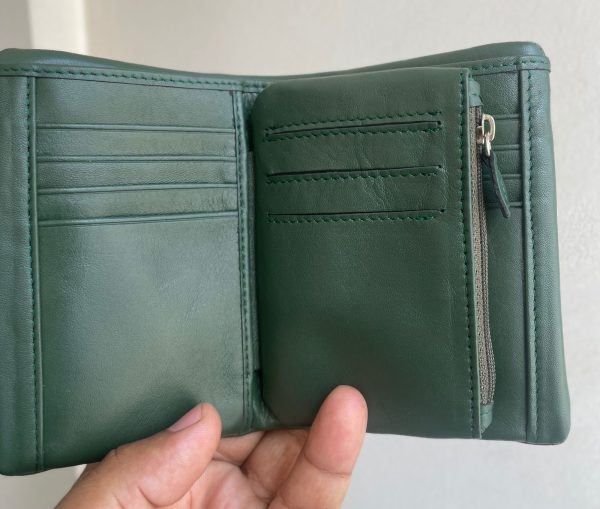 3 Quarter Wallet (Olive)