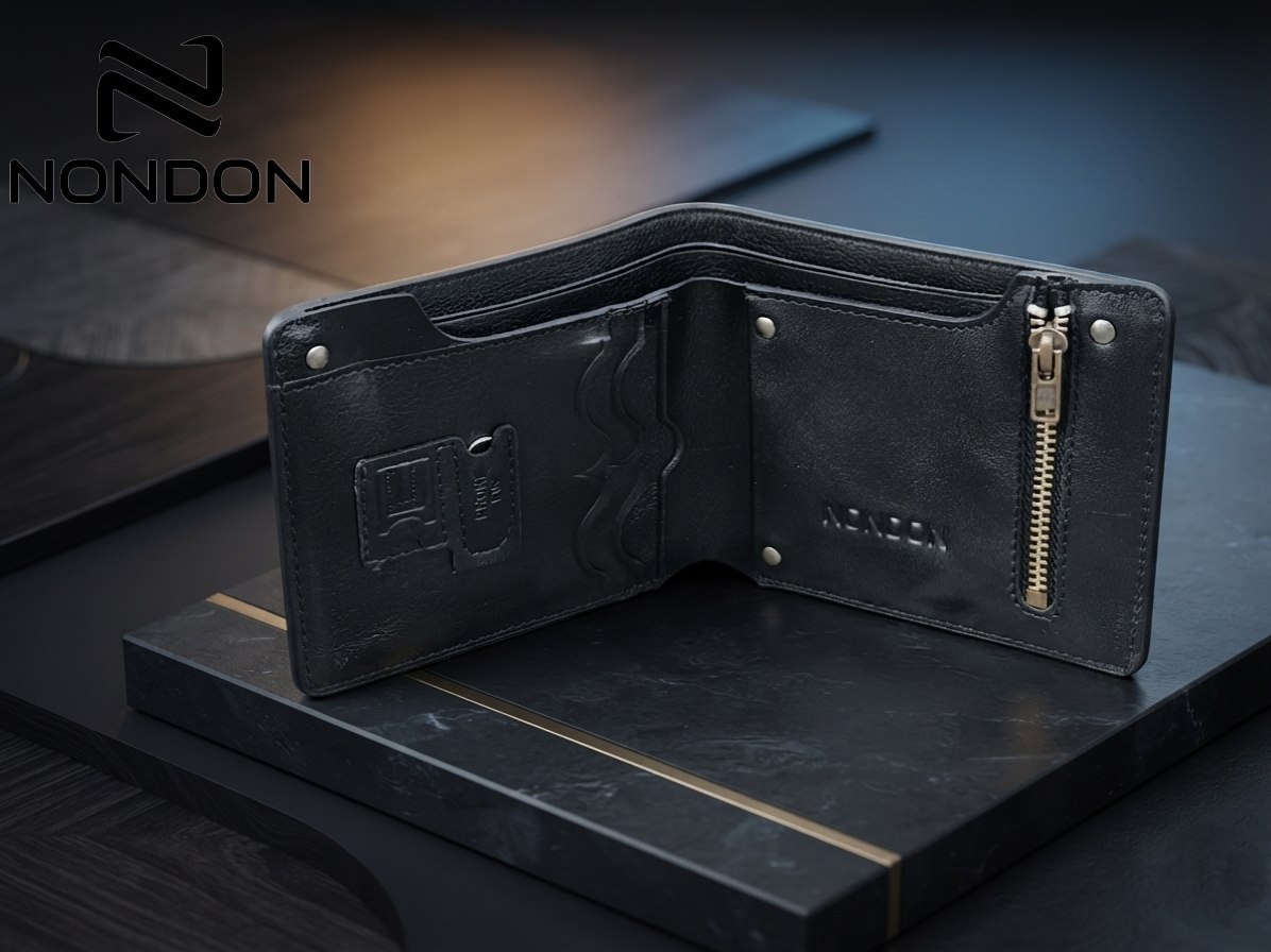 Royal Zip Wallet(Black)