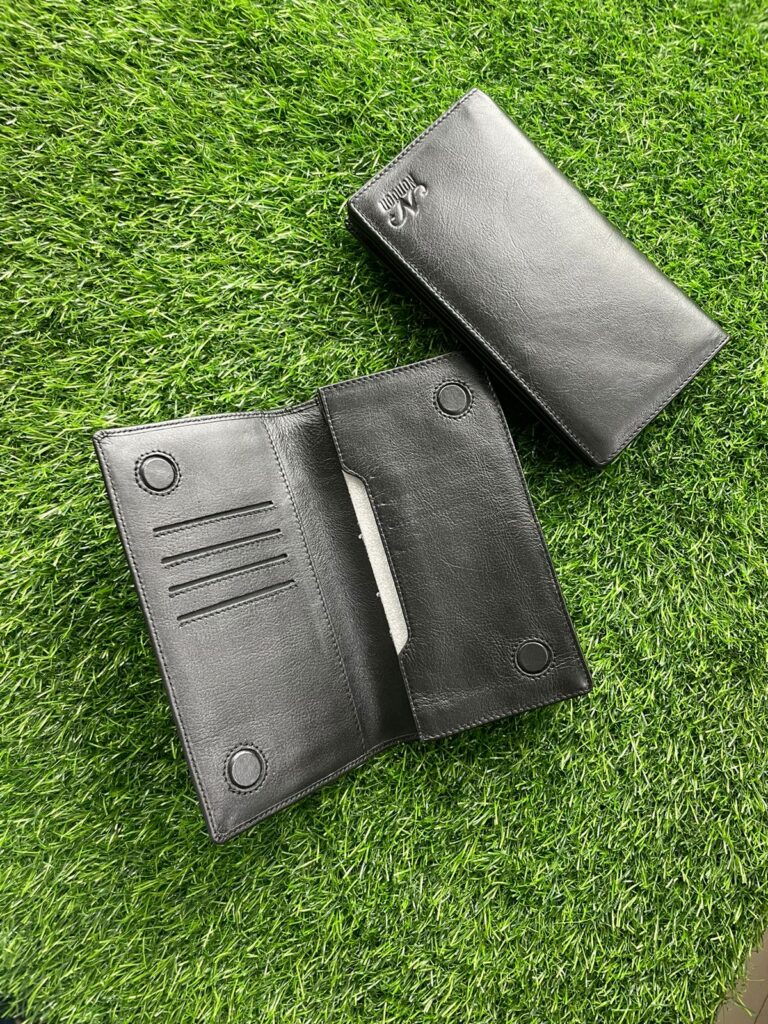 Magnet Long Wallet (Black)