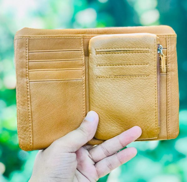 3 Quarter Wallet (Brown)