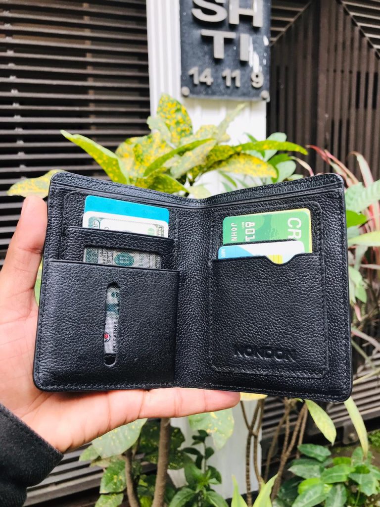 Slim Sort Wallet (Black)